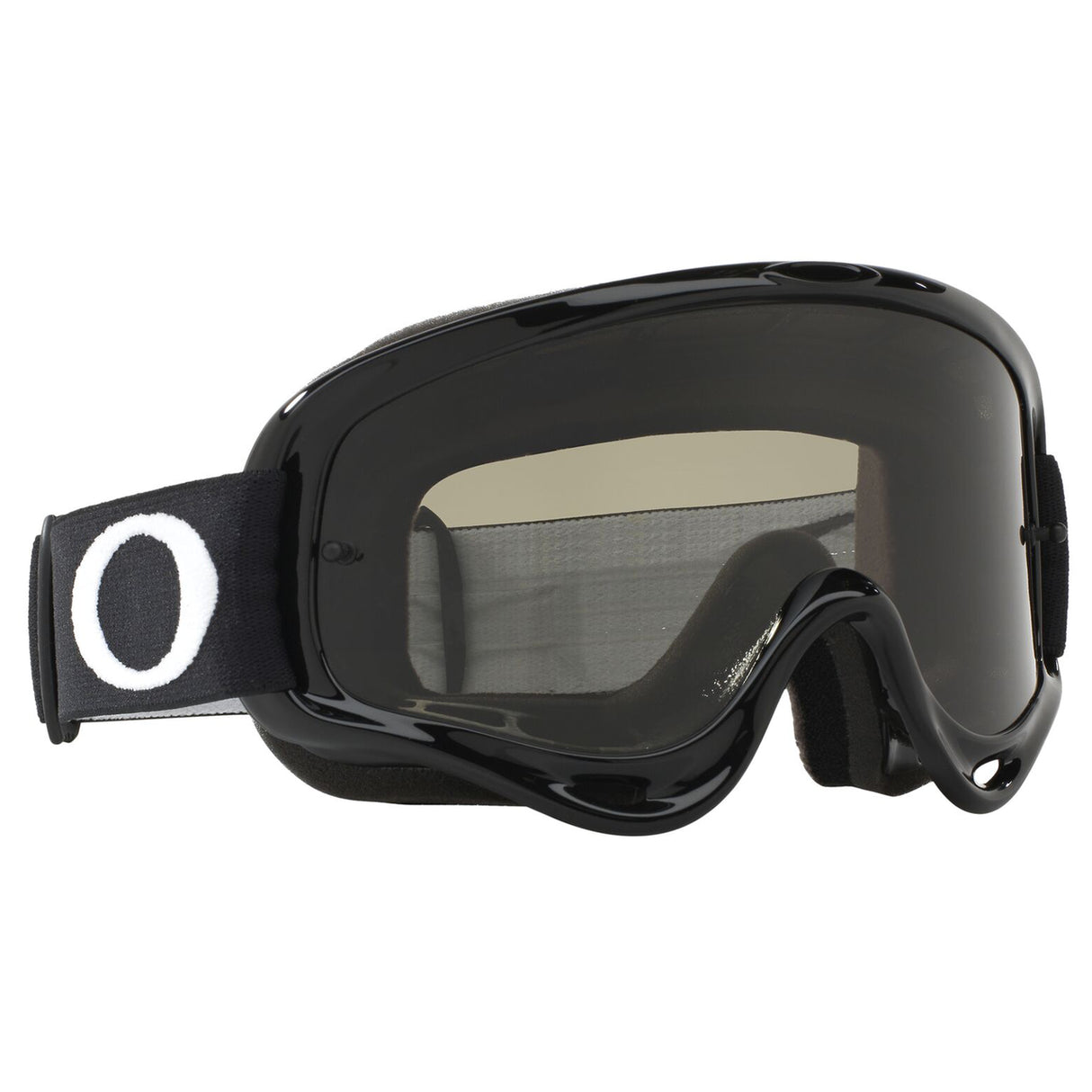 Oakley O Frame MX Goggle (Jet Black) Dark Grey Lens