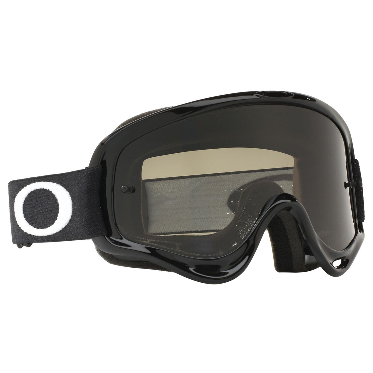Oakley XS O Frame Sand MX Goggle (Jet Black) Clear and Dark Grey Lens