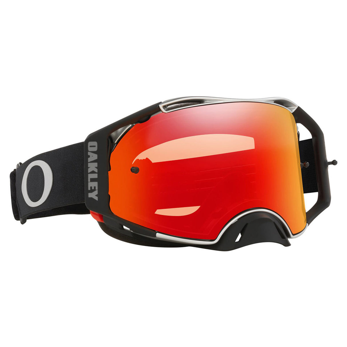 Oakley Airbrake MX Brille (Tuff Blocks Gunmetal) Prizm Torch Iridium Glas