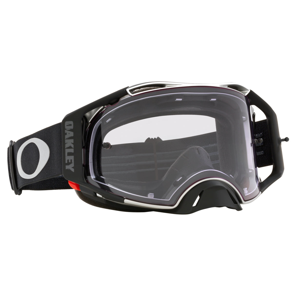 Masque de protection Oakley Airbrake MX (Tuff Blocks Noir/Gunmetal) Verre Prizm Low Light