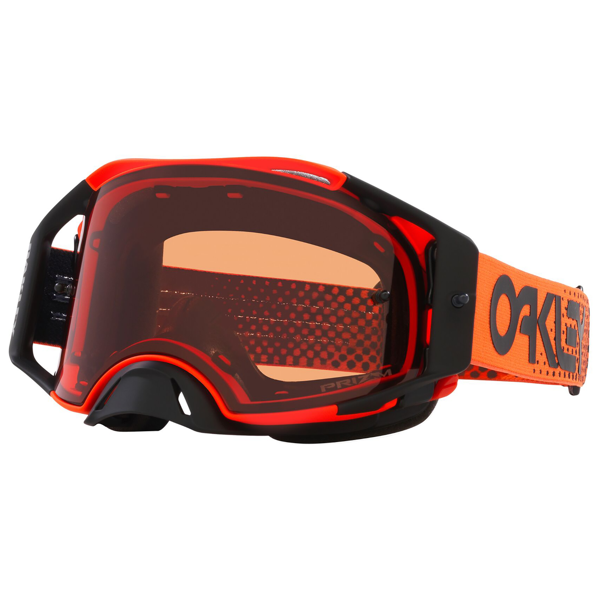 Oakley Airbrake MX Goggle (Moto Orange) Prizm MX Bronze Lens