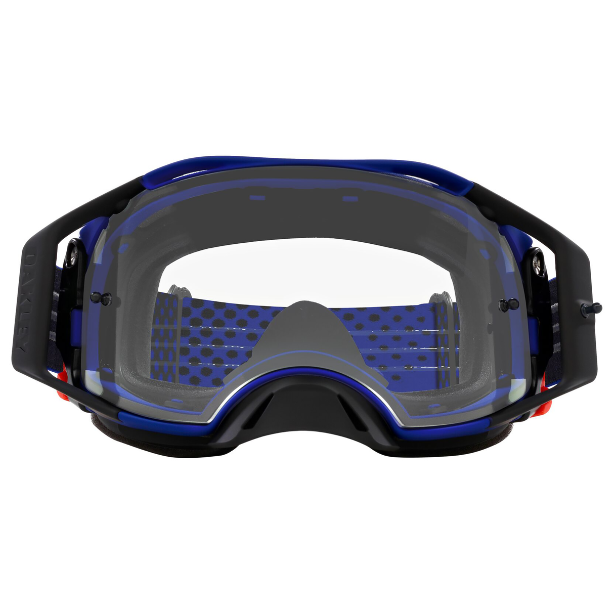 Oakley Airbrake MX Goggle (Moto Blue) Clear Lens