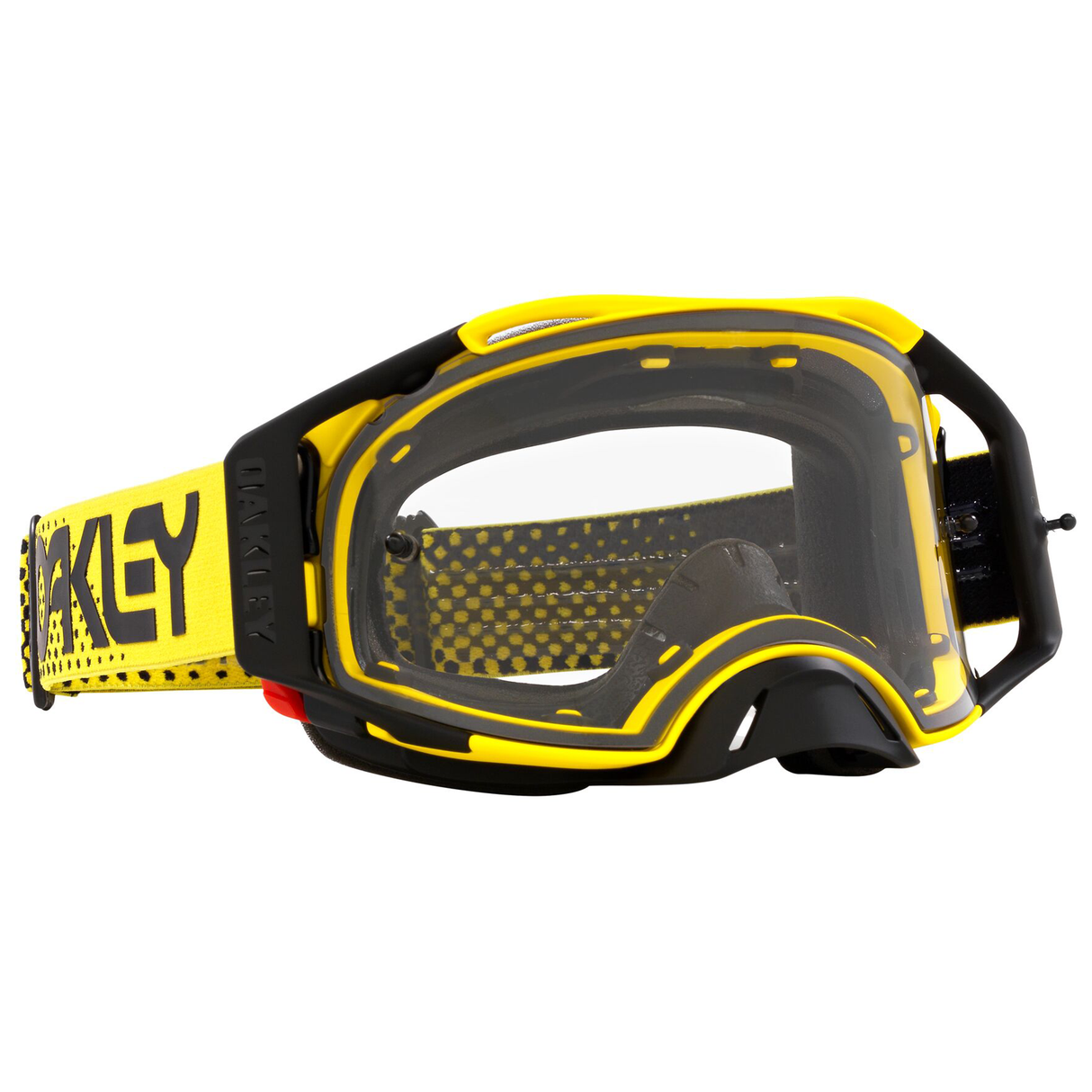 Oakley Airbrake MX Goggle (Moto Yellow) Clear Lens