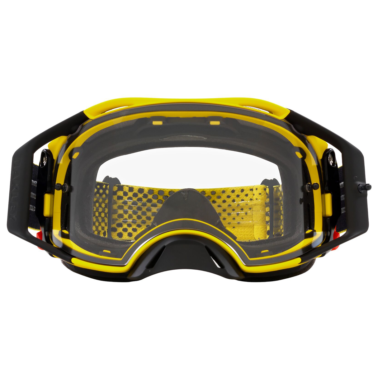 Oakley Airbrake MX Goggle (Moto Yellow) Clear Lens