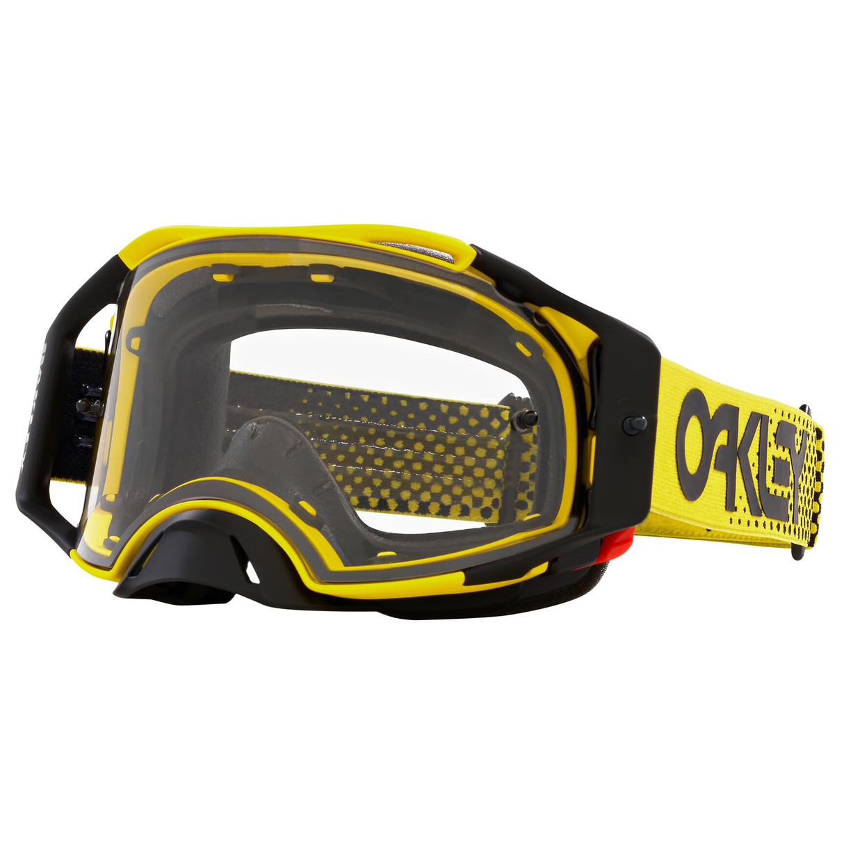 Oakley Airbrake MX Goggle (Moto Yellow) Clear Lens