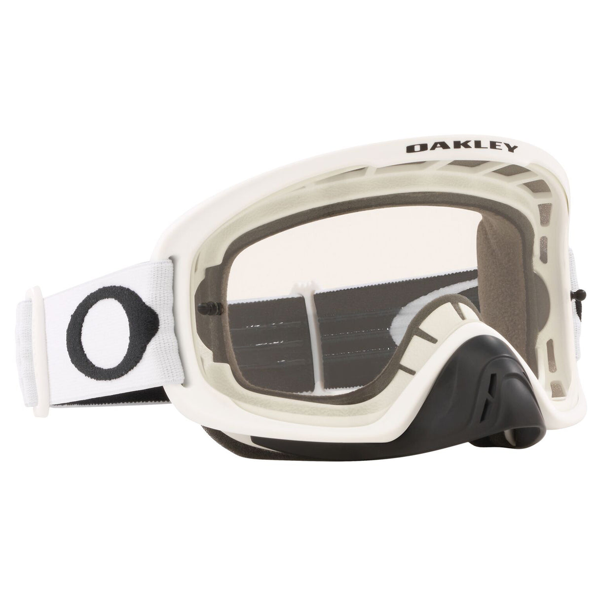Oakley O Frame 2.0 Pro MX Goggle (Matte White) Clear Lens