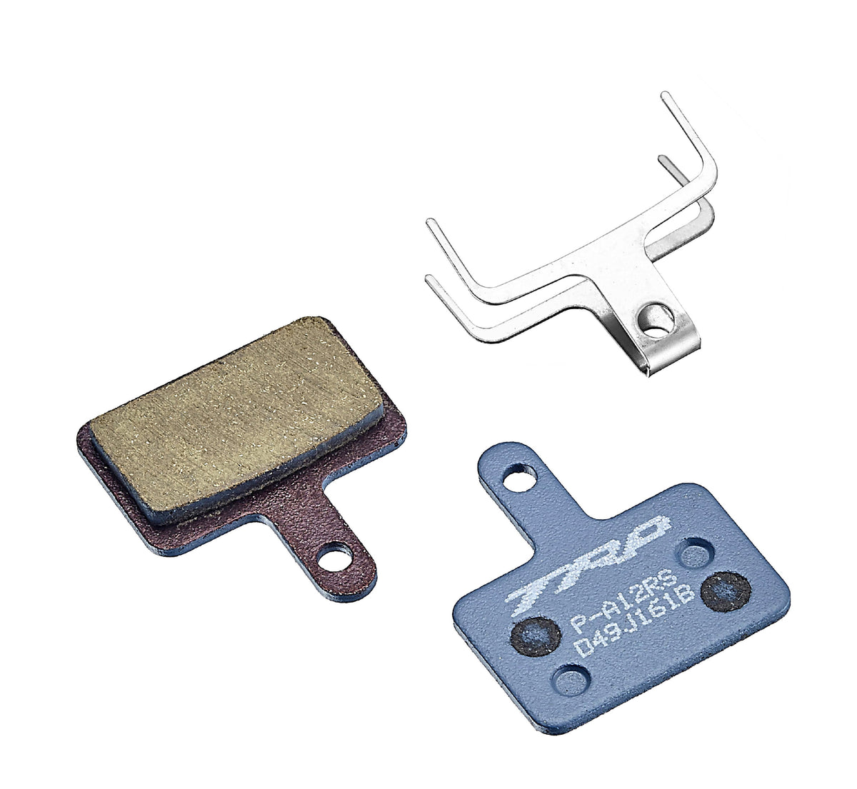 TRP - Plaquettes de frein à disque - P-A12RS - 2 pistons - Résine bleue