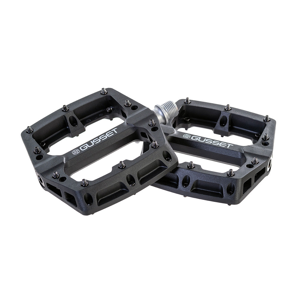 Gusset Components pedales de nailon Slim Jim - negros