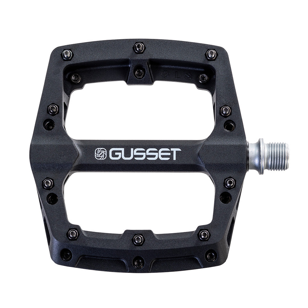 Gusset Components pedales de nailon Slim Jim - negros