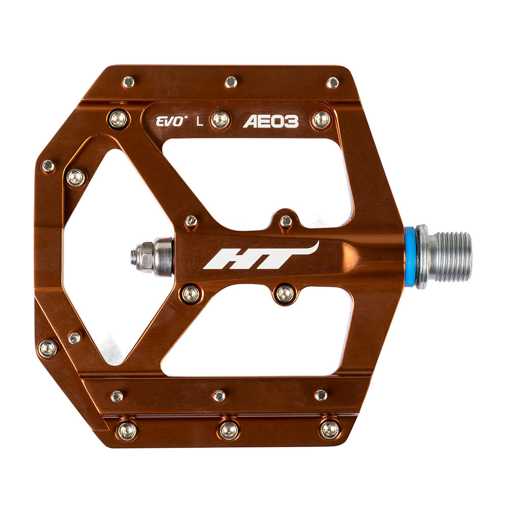 HT Components AE03 Pedale Root Beer