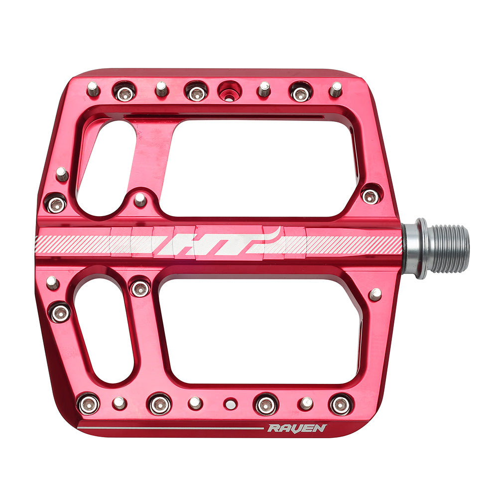 HT Components Raven Pedals Red