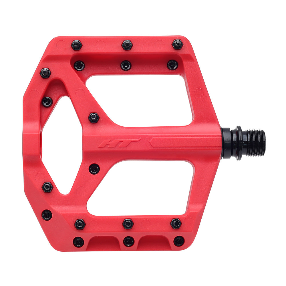 HT Components PA32 Supreme-C Pedale Rot