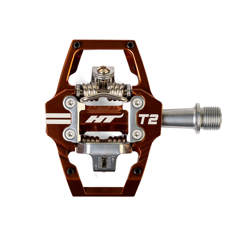 HT Components T2 Pedale Root Beer