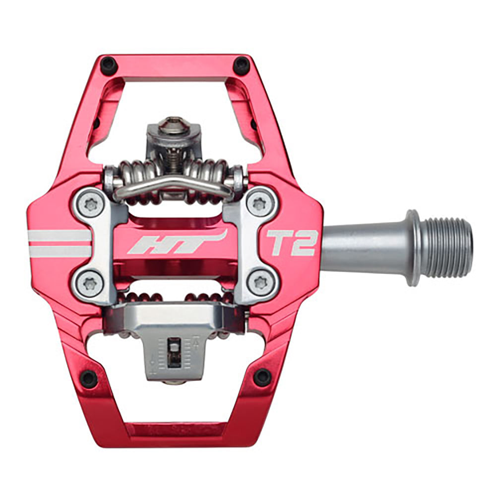 HT Components T2 Pedale Rot