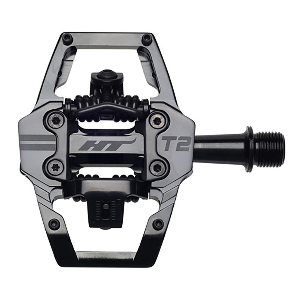 HT Components T2 Pedals Stealth Black