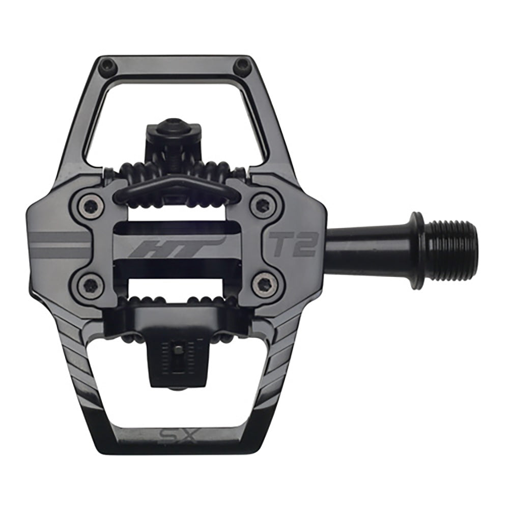 HT Components T2-SX Pedale Stealth-Schwarz