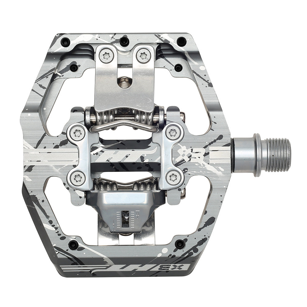 HT Components X3 DH/Enduro-Pedale - Camo Grey Camo