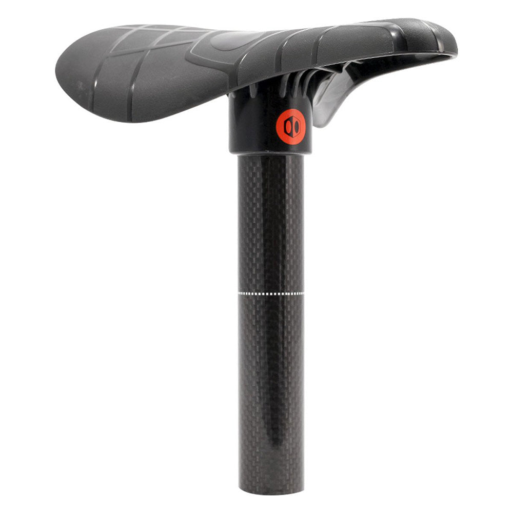 Sillín Box BMX Box One con tija de carbono - negro