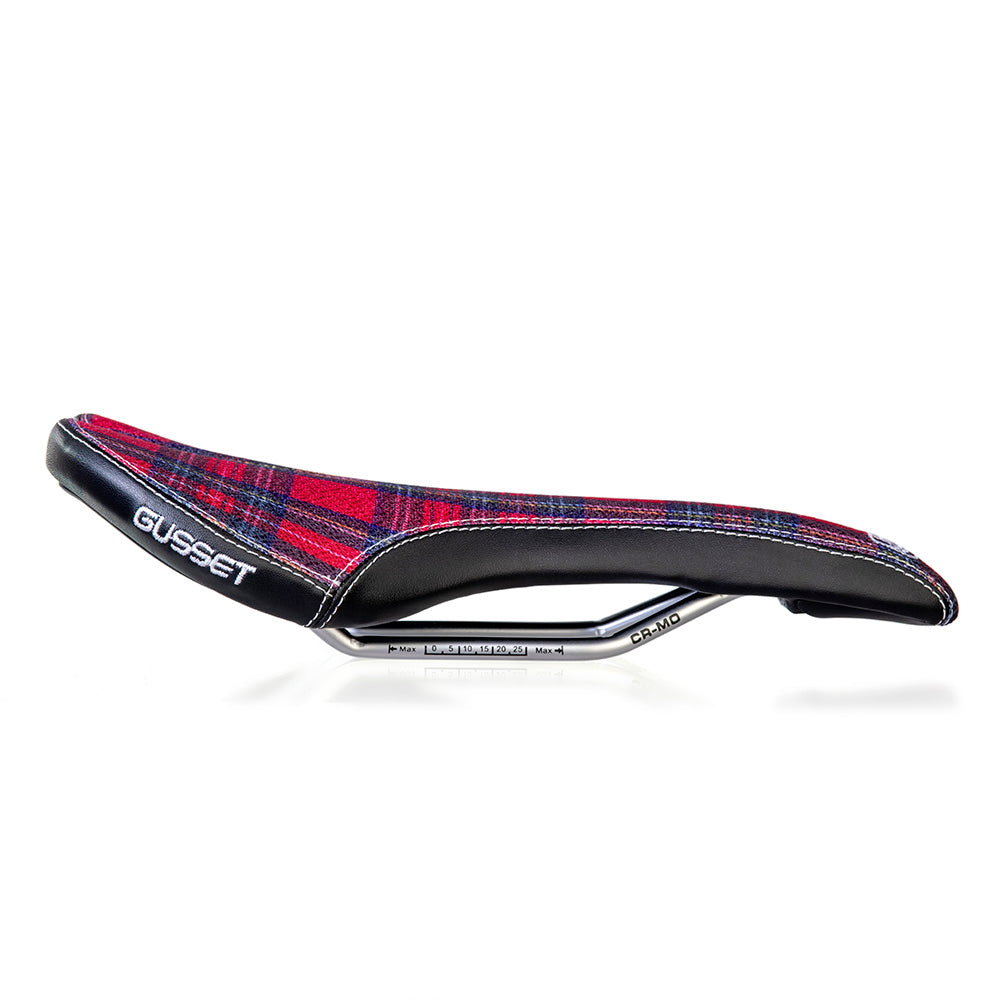 Sillín Gusset Components R-Series - Tartan tartán