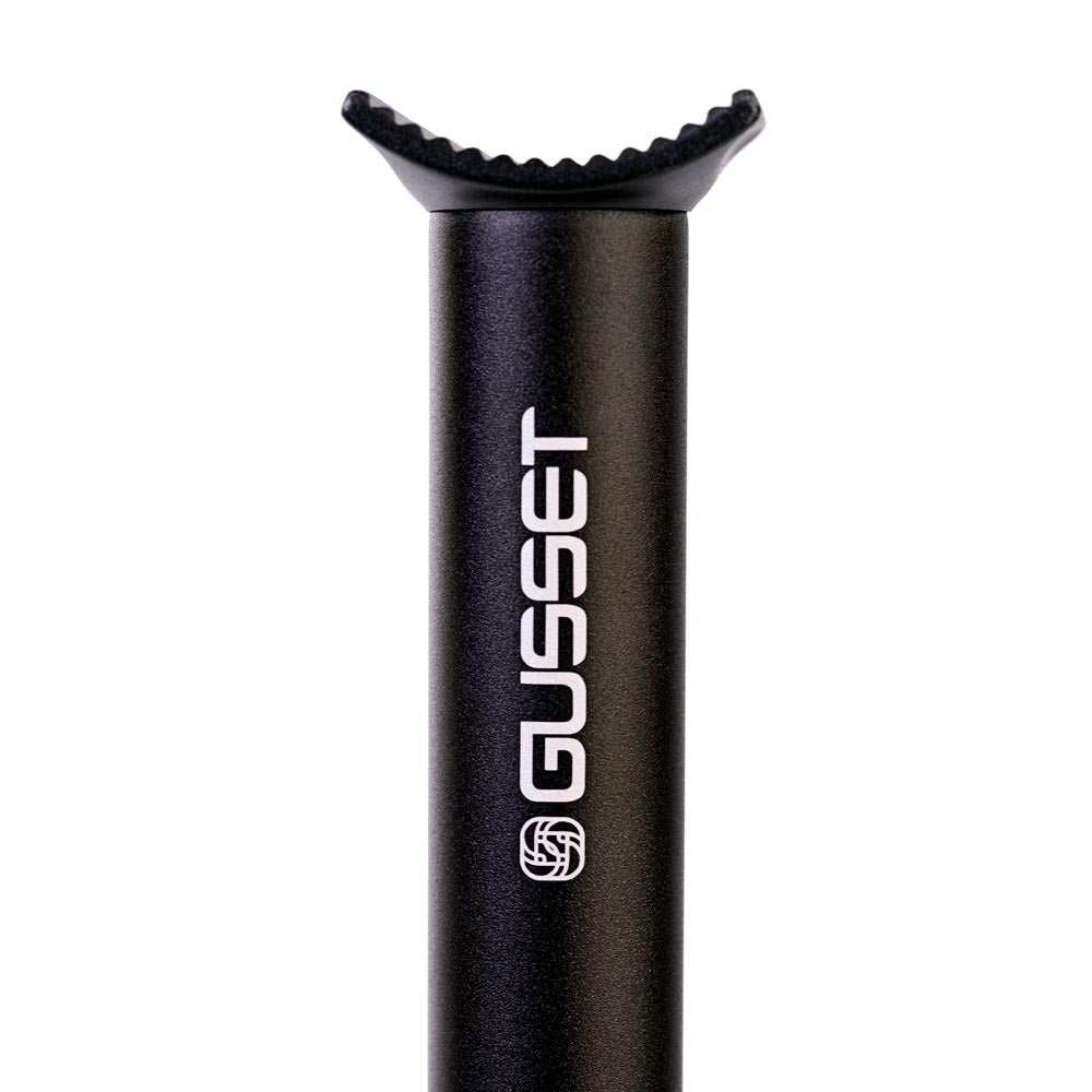 Tija de sillín Gusset Components MTB Pivotal negra