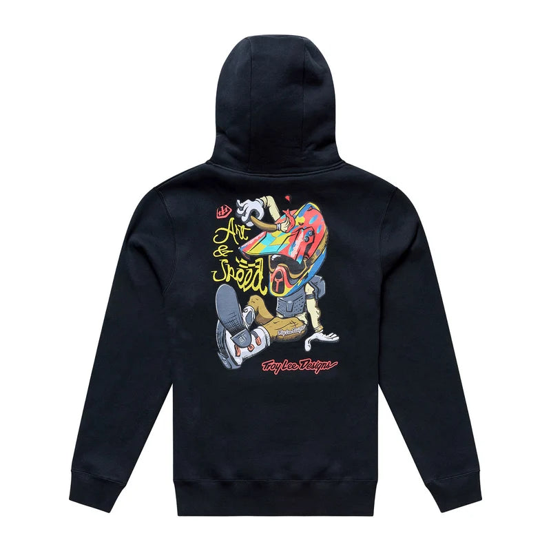 Troy Lee Designs Heritage Hoodie Heritage - Black