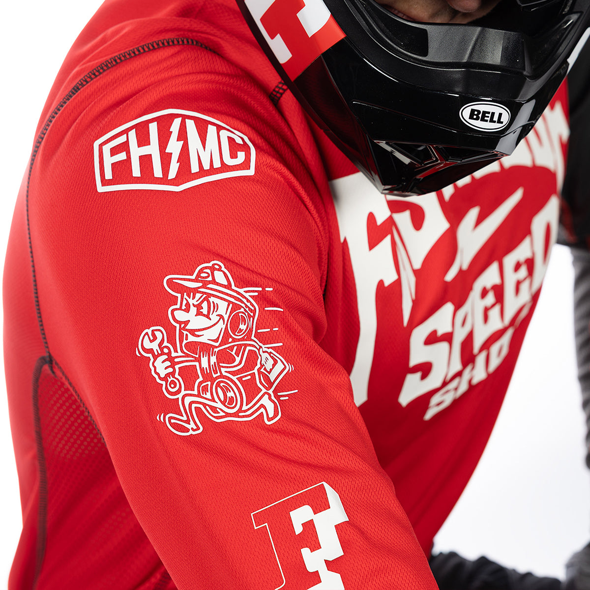 Fasthouse Sanguaro Horizon Trikot - Rot