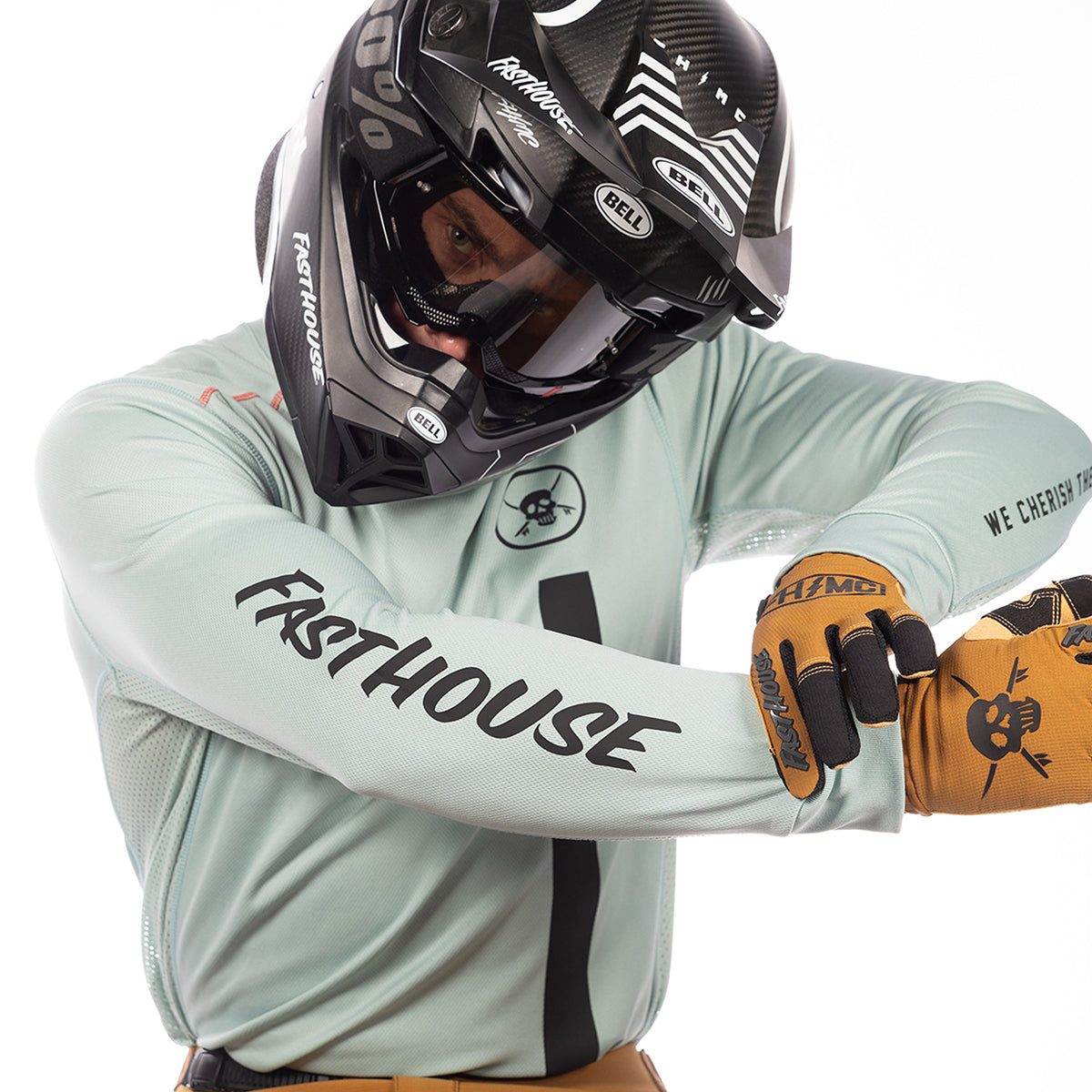 Fasthouse Sanguaro Slade Jersey - Blue Surf