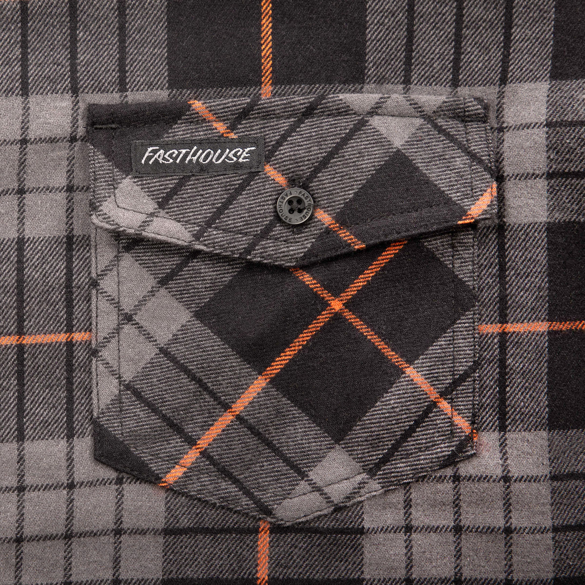 Fasthouse Saturday Night Special Flanellhemd – Schwarz/Anthrazit