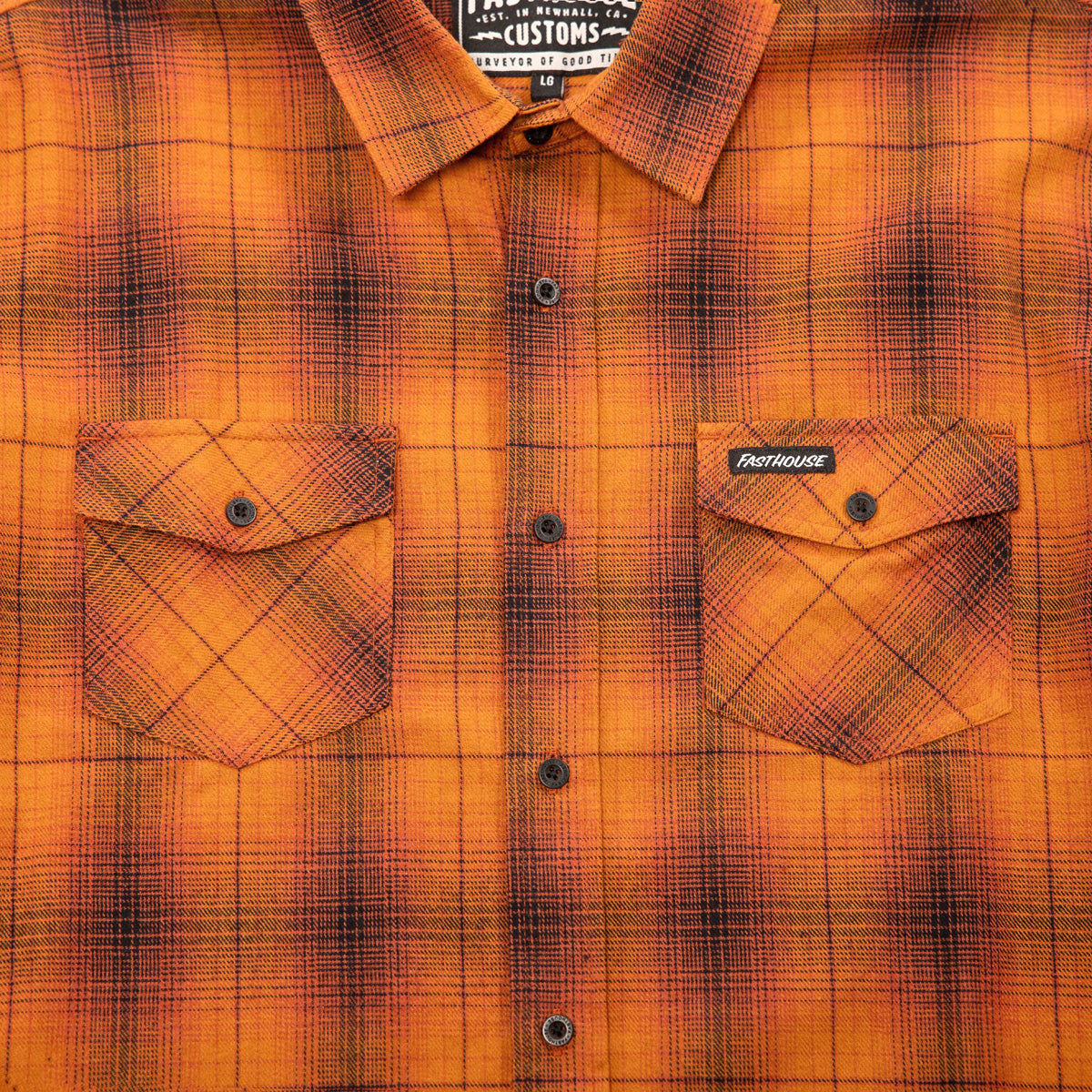 Fasthouse Saturday Night Special Flanell - Vintage Gold