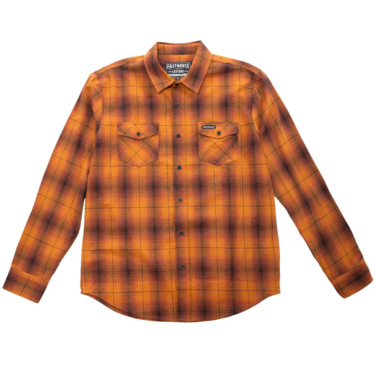 Fasthouse Saturday Night Special Flanell - Vintage Gold