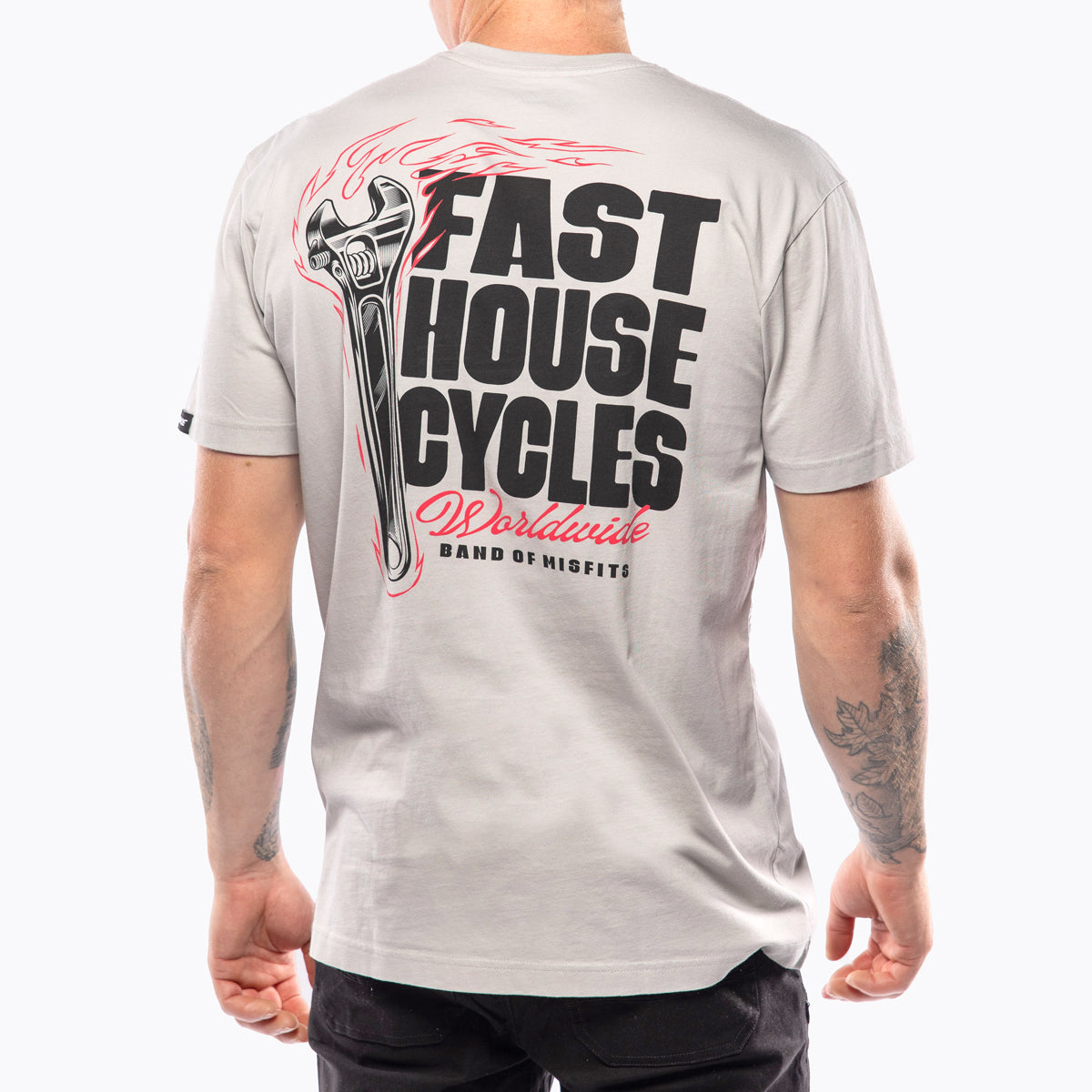 Fasthouse Spanner T-Shirt – Mirage Grau