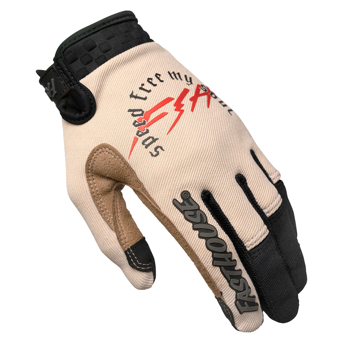 Fasthouse Speed Style Menace Handschuh – Creme