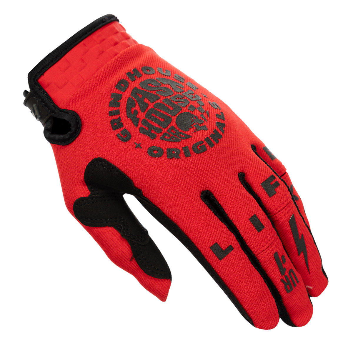 Guante Fasthouse Speed Style Atomic - Rojo Carreras