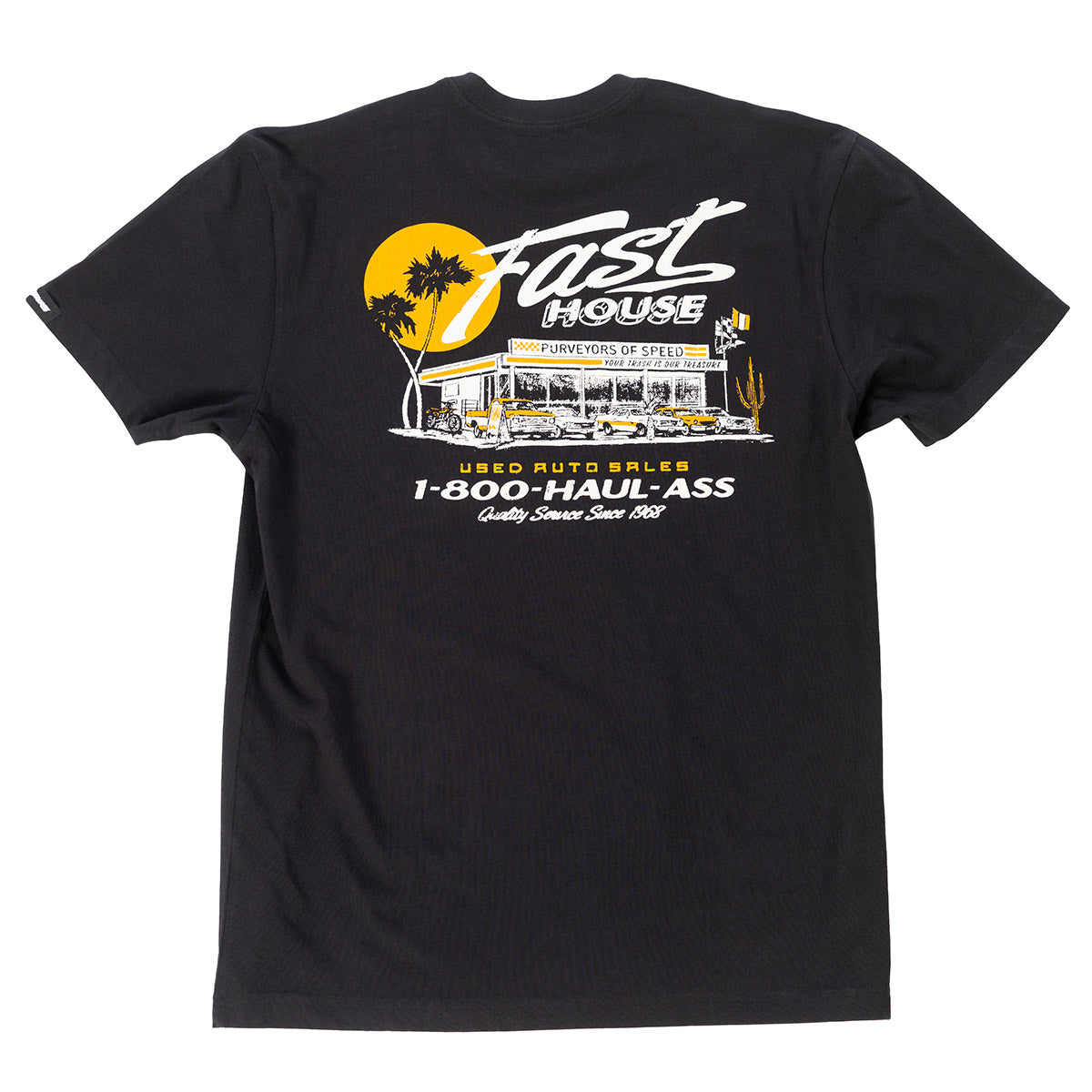 Camiseta Fasthouse Sunset - Negra