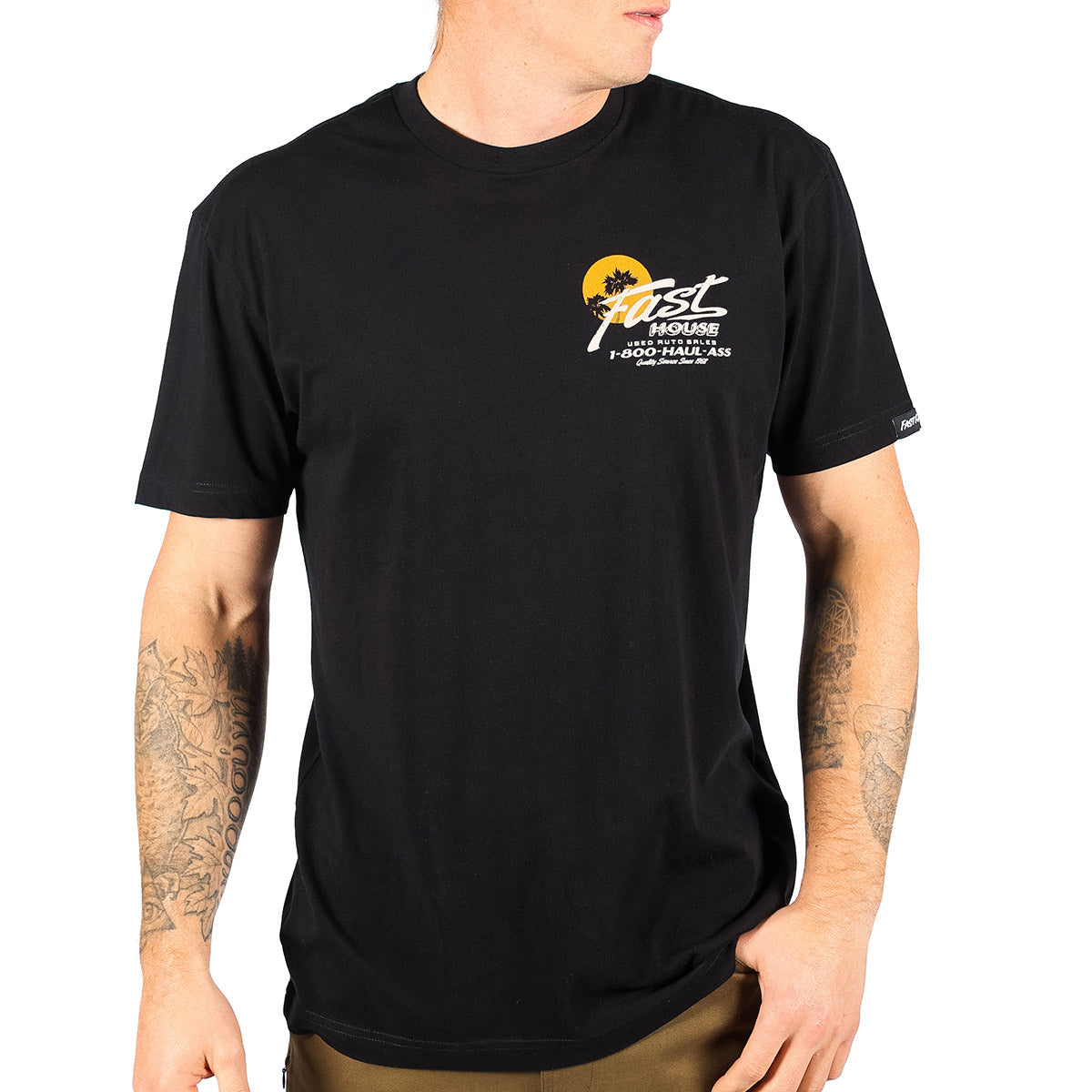 Camiseta Fasthouse Sunset - Negra