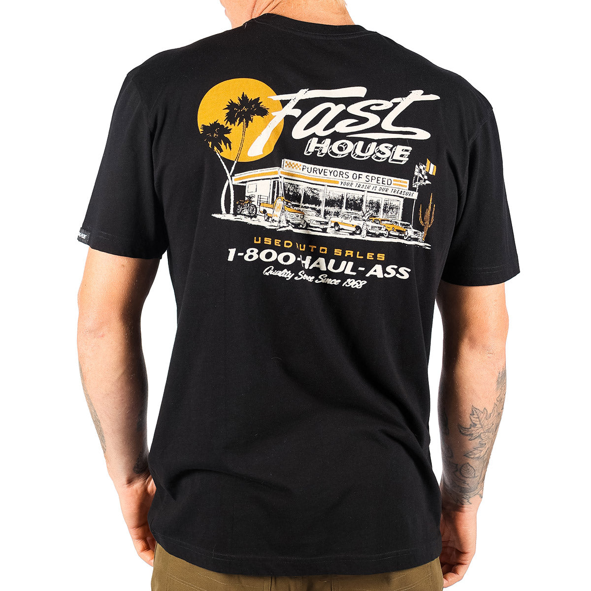 Camiseta Fasthouse Sunset - Negra