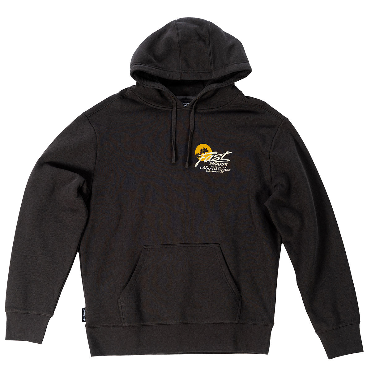Fasthouse Sunset Hooded Pullover - Vintage Black