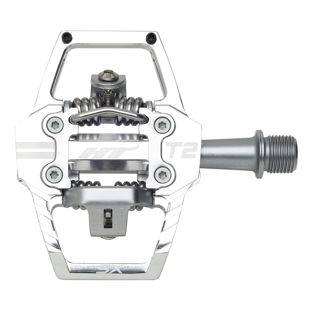 HT Components T2-SX Pedals Silver