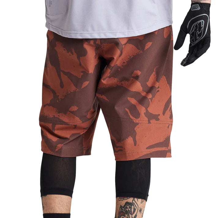 Troy Lee Designs Skyline Shorts - Shell Only Shadow Camo - Brick