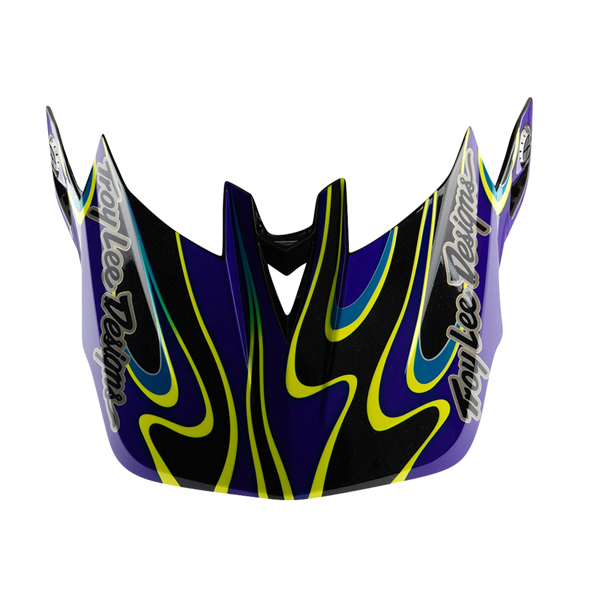 Casque Troy Lee Designs D4 Carbon noir et violet