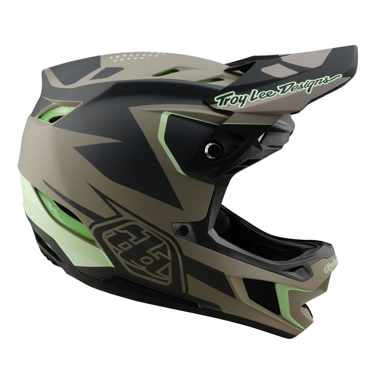Casque composite Troy Lee Designs D4 Optic Timber