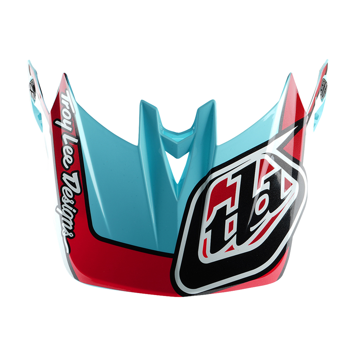 Troy Lee Designs D4 Polyacrylite Helmet Linear Blue