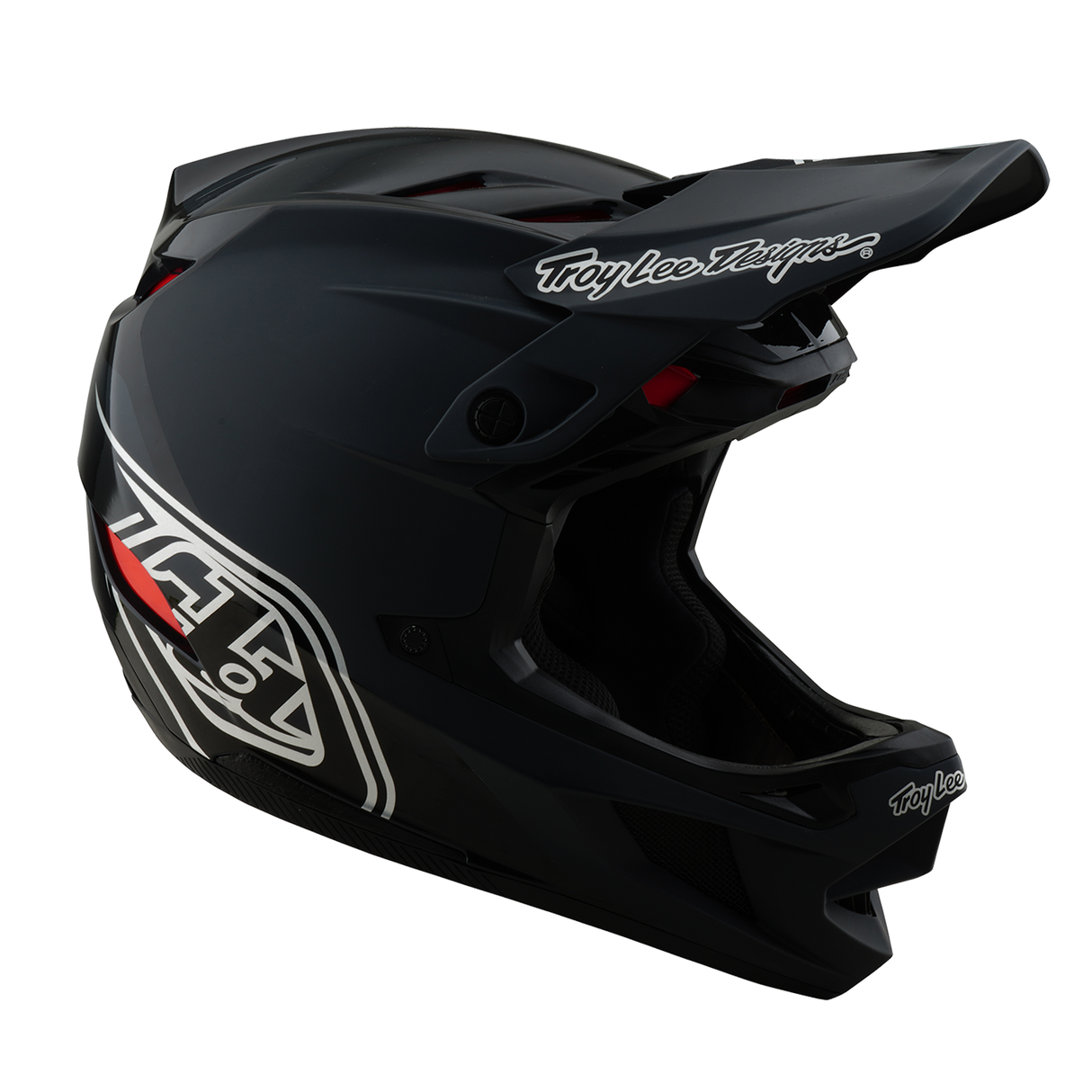Troy Lee Designs D4 Polyacrylite Helmet Shadow Black