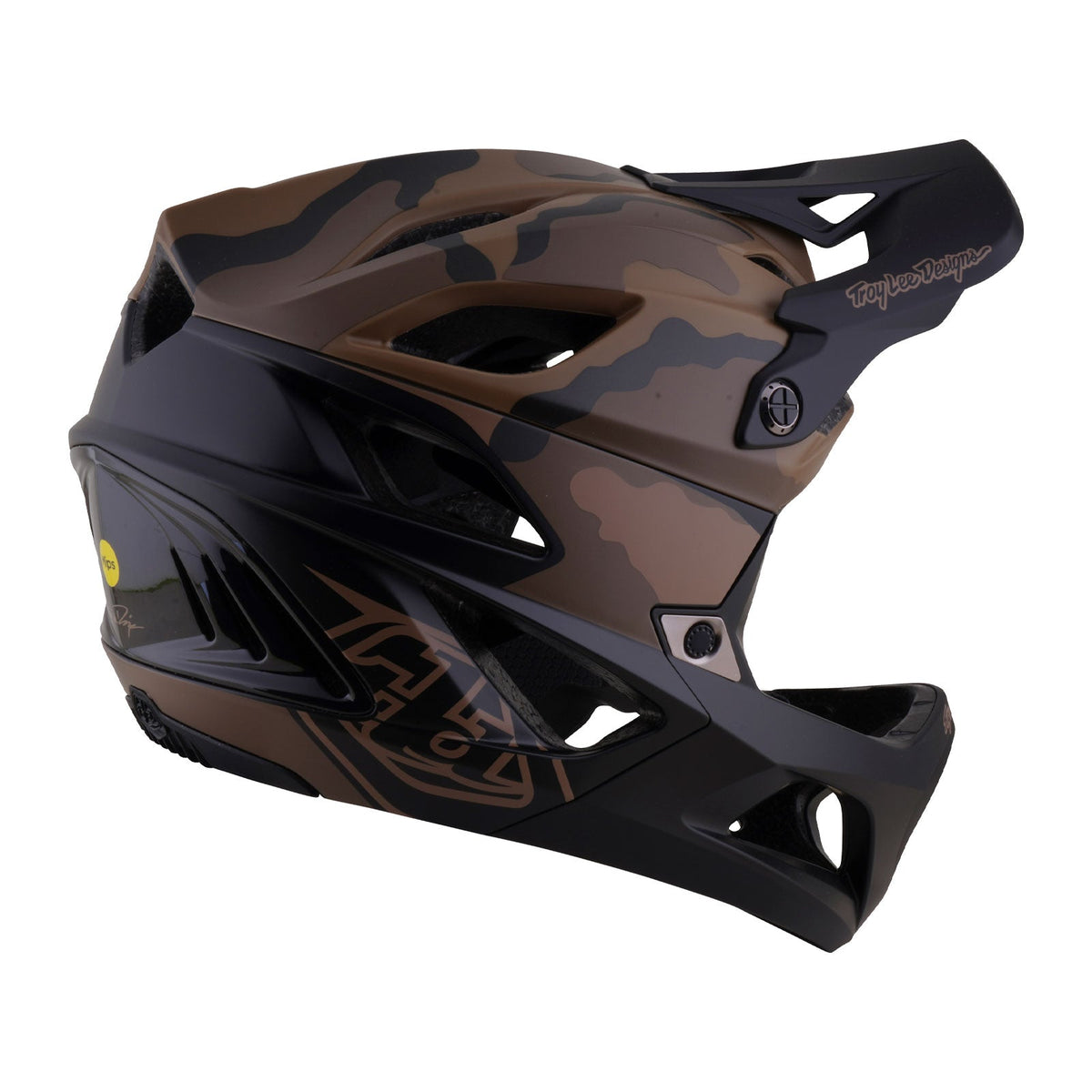 Casco Stage 2 Troy Lee Designs Split Sienna Camo