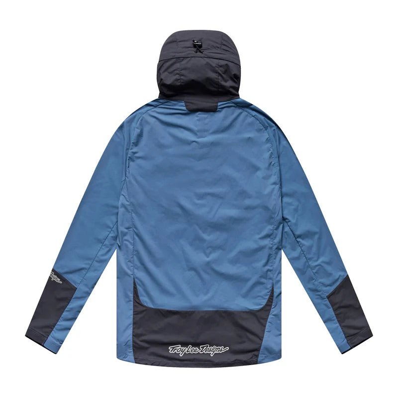 Troy Lee Designs Drift Windbreaker-Jacke Mono Schiefergrau