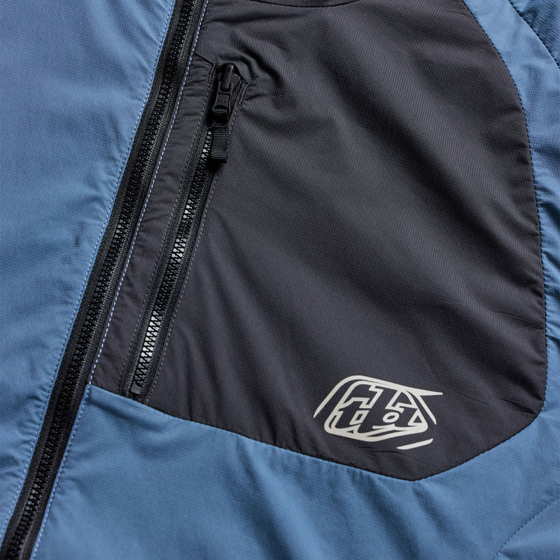 Troy Lee Designs Drift Windbreaker-Jacke Mono Schiefergrau