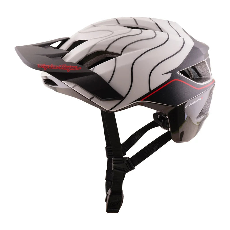 Casque Troy Lee Designs Flowline SE MIPS, coloris pierre ponce et charbon
