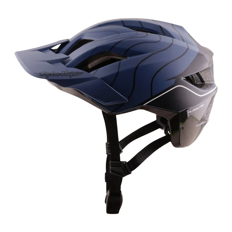 Casque Troy Lee Designs Flowline SE MIPS, coloris ardoise et charbon dégradés