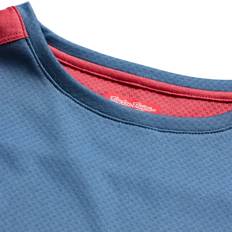 Troy Lee Designs Stage Signature Long Sleeve Jersey Slate