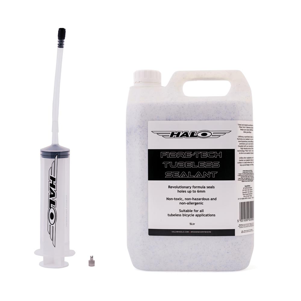 Halo Fibre-Tech Tubeless-Dichtmittel 5 L Werkstattflasche